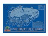 Royals Stadium Wall Mural Auburn University College Football Stadium Blueprint