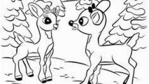 Rudolph and Clarice Coloring Pages Rudolph the Red Nosed Reindeer Coloring Pages Rudolph the Red Nosed