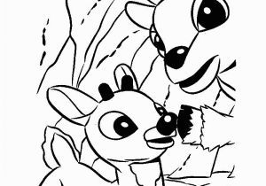 Rudolph and Clarice Coloring Pages Santa S Reindeer Coloring Pages Best Pictures to Color 25 Santas and