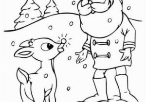 Rudolph the Red Nosed Reindeer and Santa Coloring Pages 25 Free Rudolph the Red Nosed Reindeer Coloring Pages