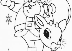 Rudolph the Red Nosed Reindeer and Santa Coloring Pages 25 Free Rudolph the Red Nosed Reindeer Coloring Pages
