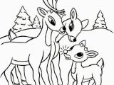 Rudolph the Red Nosed Reindeer and Santa Coloring Pages Rudolph Coloring Pages