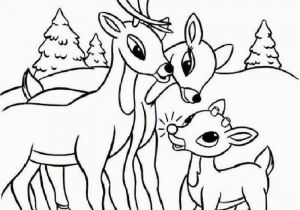 Rudolph the Red Nosed Reindeer and Santa Coloring Pages Rudolph Coloring Pages