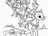Rudolph the Red Nosed Reindeer and Santa Coloring Pages Rudolph the Red Nosed Reindeer Games and Coloring Book Pages
