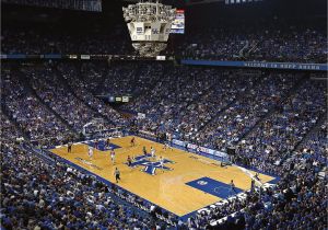 Rupp arena Wall Mural Kentucky Wildcats Rupp arena Corner View Mural Giant