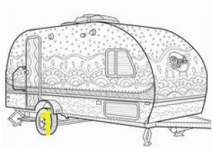 Rv Coloring Pages Camper Picture Drawing Recherche Google