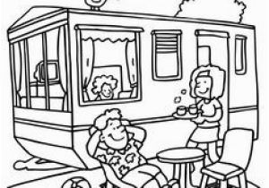 Rv Coloring Pages Camping Coloring Page for the Kids Daisy Scout Ideas