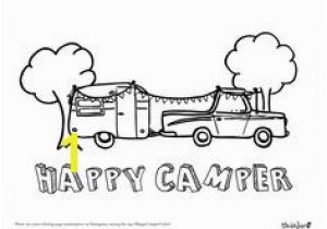 Rv Coloring Pages Instant Download Vintage Arrow Travel Trailer Printable Adult