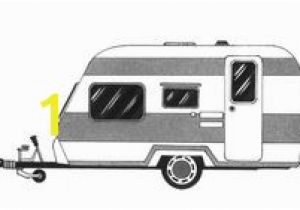 Rv Coloring Pages Instant Download Vintage Arrow Travel Trailer Printable Adult