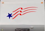 Rv Murals Decals Flag Stars and Stripes Rv Camper 5th Wheel Motorhome Vinyl Decal