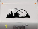 Rv Murals Decals Mountains Motorhome Stripe Kit Sunset Rv Stickers Trailer