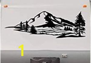 Rv Murals Decals Pine Trees Mountains Camper Decal Camping Motor Home Trailer Rv