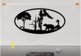 Rv Murals Vinyl Bear forest Mountains Rv Camper Vinyl Decal Sticker Graphic Custom