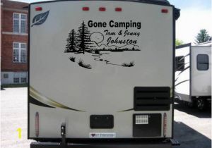 Rv Vinyl Murals Custom Made Decal for the Rear Of Your Rv by Smokymountaindecals