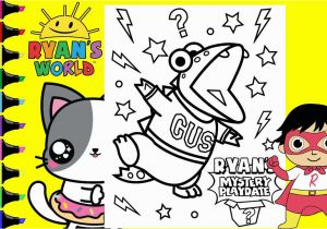 Ryan S Mystery Playdate Coloring Pages Coloring Ryan S Mystery Playdate Gus Ryan S World Coloring