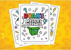 Ryan S Mystery Playdate Coloring Pages Ryan S Mystery Playdate Colouring