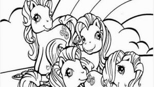 Ryan toys Coloring Pages Ponies and Rainbow Coloring Page