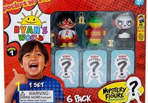 Ryan toys Coloring Pages Ryan S World 6 Pack Figures
