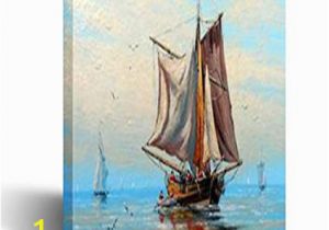 Sailing Ship Wall Murals Amazon Armko Canvas Wall Art Prints Fish Fine