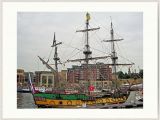 Sailing Ship Wall Murals Frigate Shtandart Starboard Side