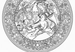 Saint Jude Coloring Page 12 Free Hand Drawn Catholic Coloring