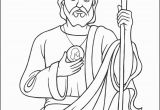 Saint Jude Coloring Page the Big Christian Family by Century 1st 5th