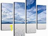 Salt Lake City Wall Murals White Salt Flats Near Salt Lake City Utah Canvas Wall Art