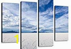 Salt Lake City Wall Murals White Salt Flats Near Salt Lake City Utah Canvas Wall Art