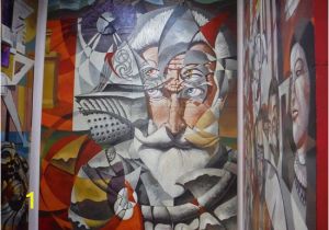 Salvador Dali Wall Mural Mural In Stairway Of Cervantes Museum Picture Of Don