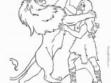 Samson and the Lion Coloring Pages 14 Best Kids Bible Class Images On Pinterest