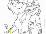 Samson and the Lion Coloring Pages 652 Best Bible Coloring Pages Images On Pinterest