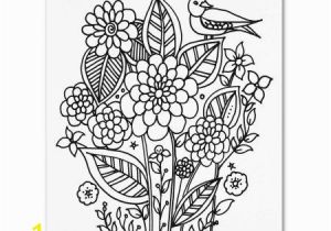 San Antonio Coloring Pages Trademark Fine Art Flower Design 3 Inch Canvas Art by