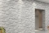 Sandstone Wall Murals 3d Embossed Vinyl Wallpaper Mural Papel De Parede Modern Stone Brick