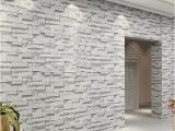 Sandstone Wall Murals 3d Embossed Vinyl Wallpaper Mural Papel De Parede Modern Stone Brick