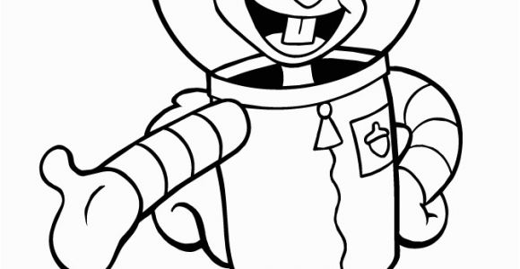 Sandy From Spongebob Coloring Pages Spongebob Coloring Pages