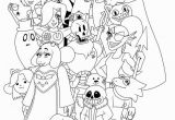 Sans Undertale Coloring Pages Undertale Coloring Pages Printable Projects to Try