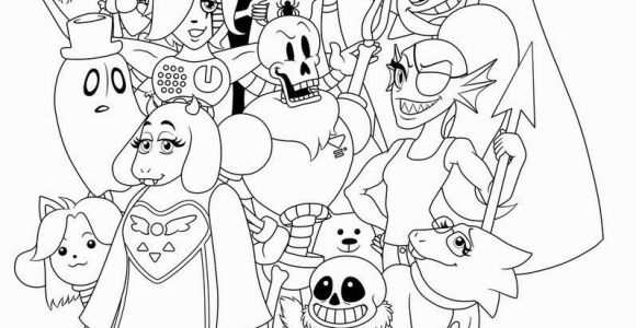 Sans Undertale Coloring Pages Undertale Coloring Pages Printable Projects to Try