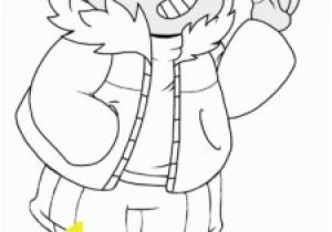 Sans Undertale Coloring Pages Undertale Printables