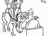 Santa and Sleigh Coloring Pages Printable Coloring Pages Santa and His Sleigh at Getcolorings