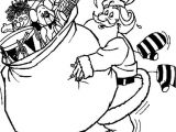 Santa Christmas Coloring Pages Santa Claus Carrying Gifts Many In Christmas Coloring Pages