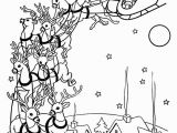 Santa Claus and His Reindeer Coloring Pages Santa S Reindeer Coloring Pages Best Pictures to Color 25 Santas and