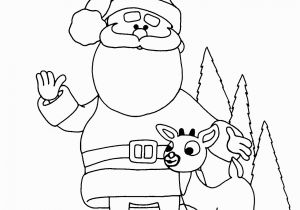 Santa Claus and His Reindeer Coloring Pages Santa S Reindeer Coloring Pages Best Pictures to Color 25 Santas and