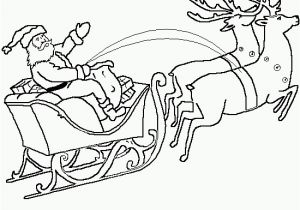 Santa Claus and His Reindeer Coloring Pages Santa S Reindeer Coloring Pages Best Pictures to Color 25 Santas and