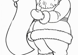 Santa Claus Hat Coloring Page Santa Drawings