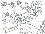 Santa Claus In Sleigh Coloring Page Sleigh Coloring Page Sleigh Coloring Page Beautiful the Best