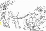 Santa Claus On His Sleigh Coloring Pages Santa and His Sleigh Coloring Pages