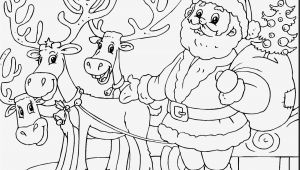Santa Claus with Reindeer Coloring Pages 30 Santa Claus Coloring Pages Gallery