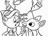 Santa Claus with Reindeer Coloring Pages Santa Claus and Reindeer Coloring Pages