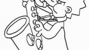 Saxophone Coloring Pages 110 Best Coloring Pages the Simpsons Images On Pinterest