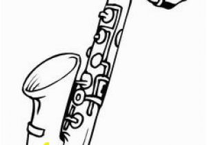 Saxophone Coloring Pages 34 Best Instrument Coloring Pages Images On Pinterest